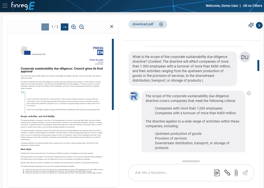 Sustainability, Compliance AI