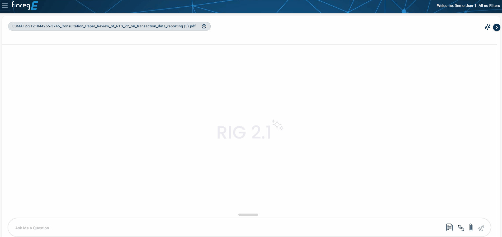 ESMA, MiFIR, AI, RIG