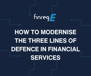 3 lines of defence, FinregE, risks, controls, 3lod, three lines of defence