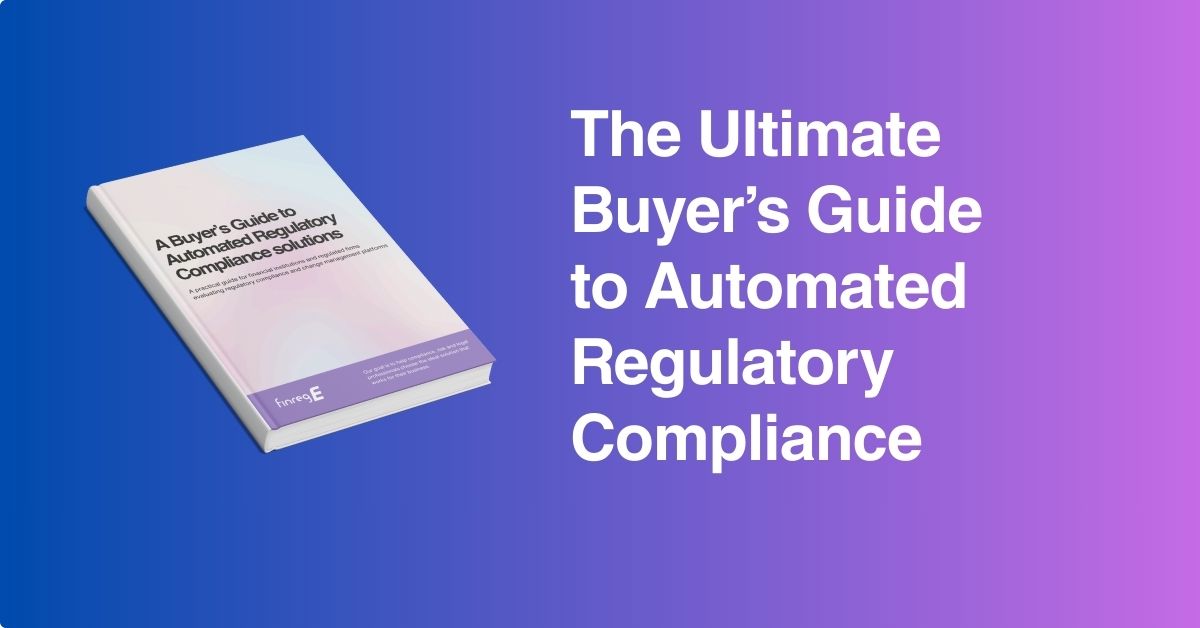 Buyer's Guide to Automated Regulatory Compliance