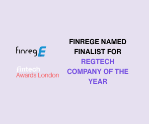 FinregE named finalist for Regtech Company of the Year