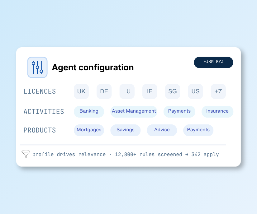 Structured regulatory data backbone powering FinregE agentic AI compliance